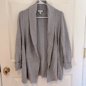Charter Club Knit Open Front Cardigan